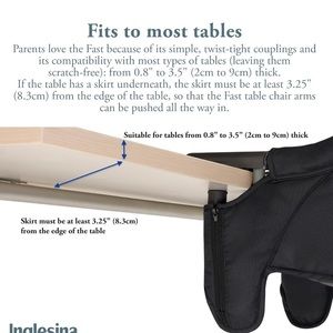 Inglesia travel high chair